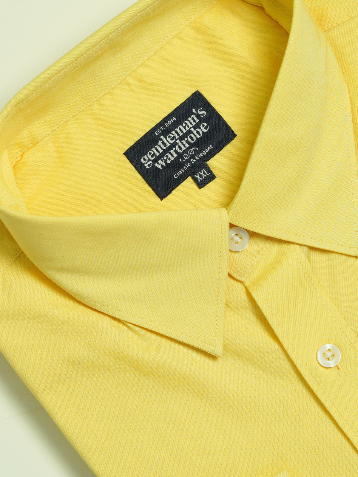 Yellow Formal Shirt