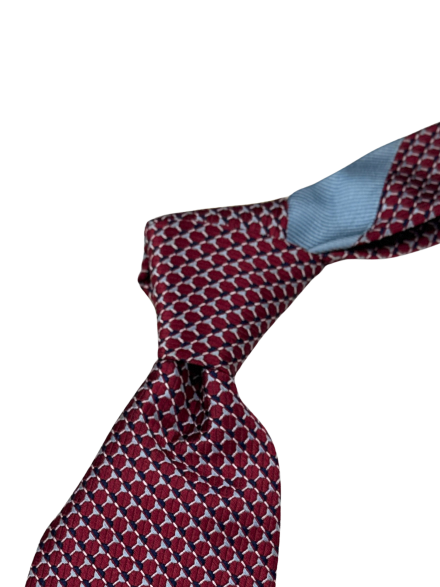 Maroon Patterned Tie