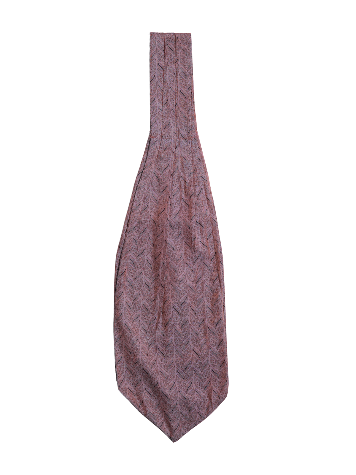 Pink Patterned Ascot