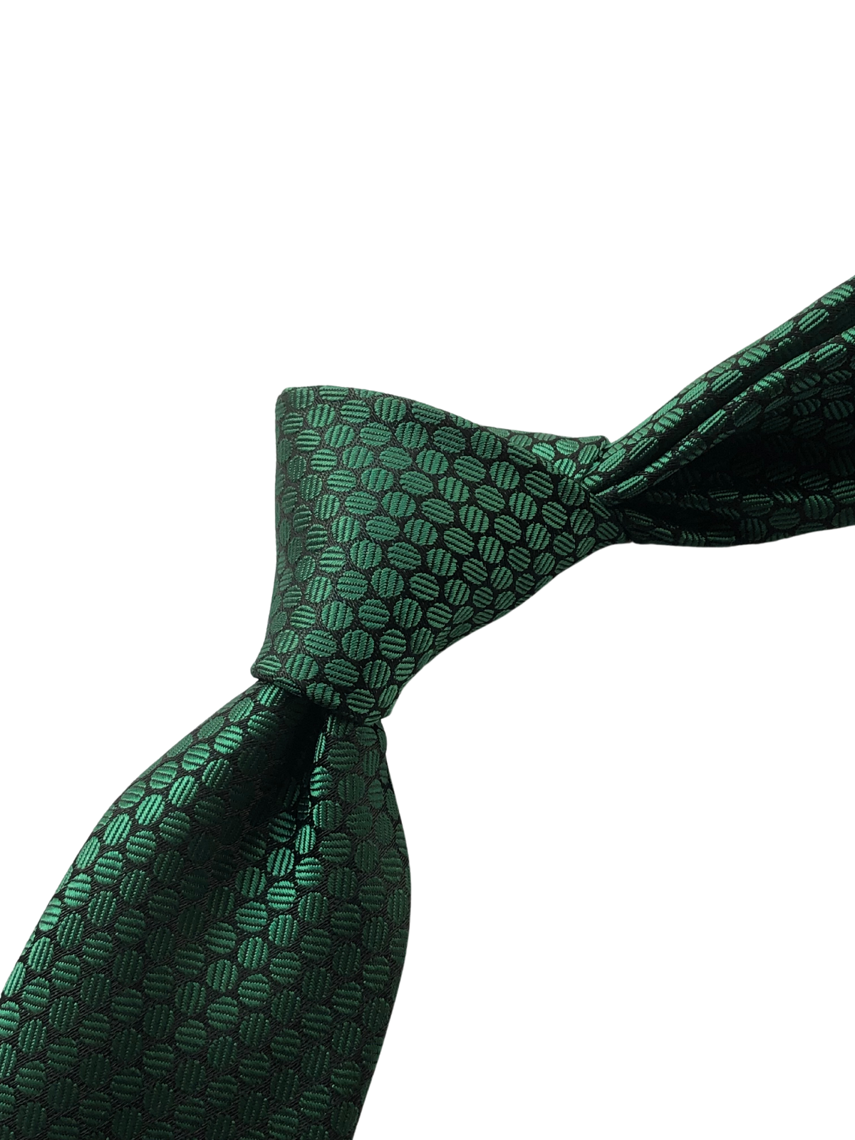 Green Printed Tie