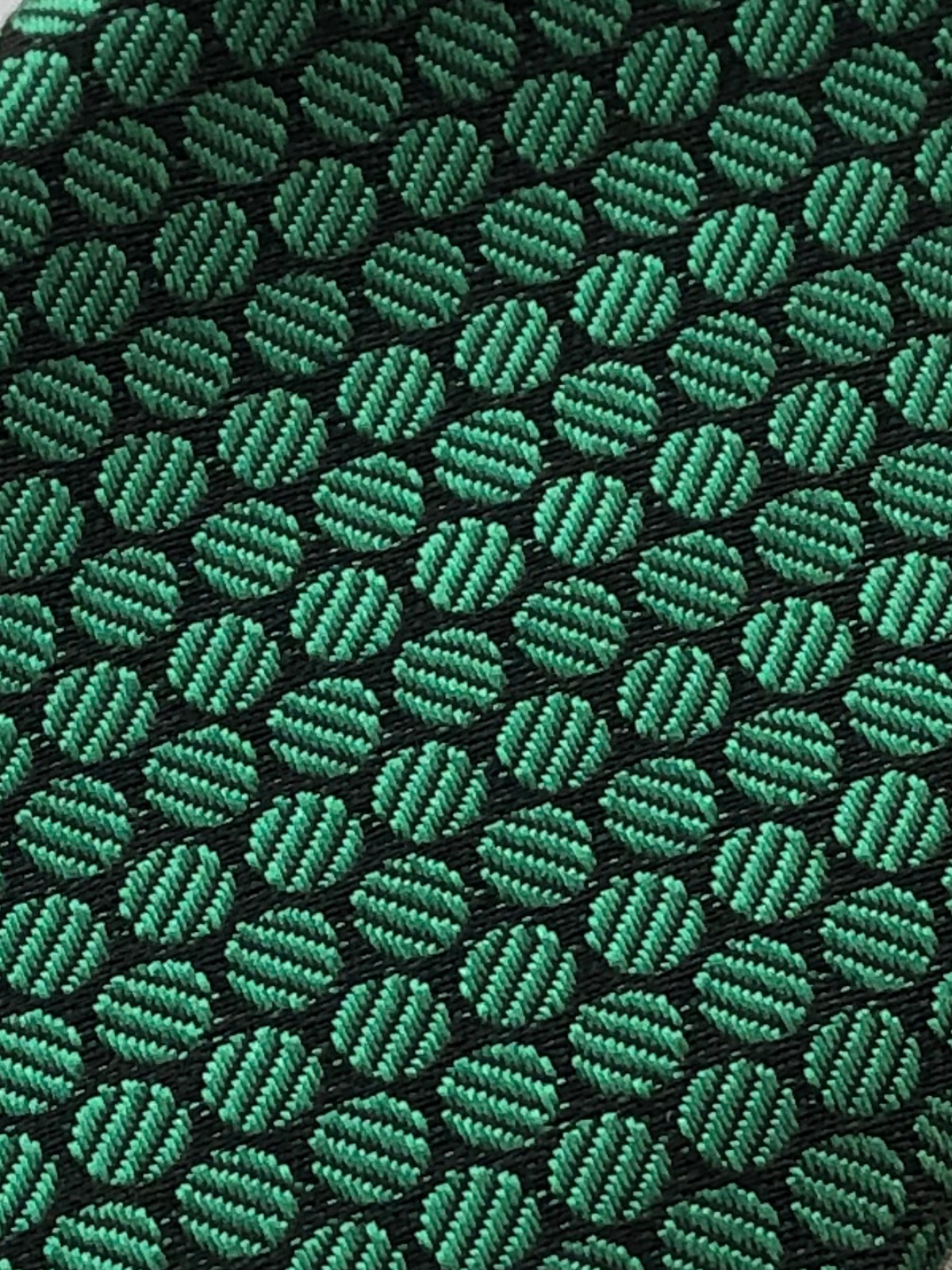 Green Printed Tie