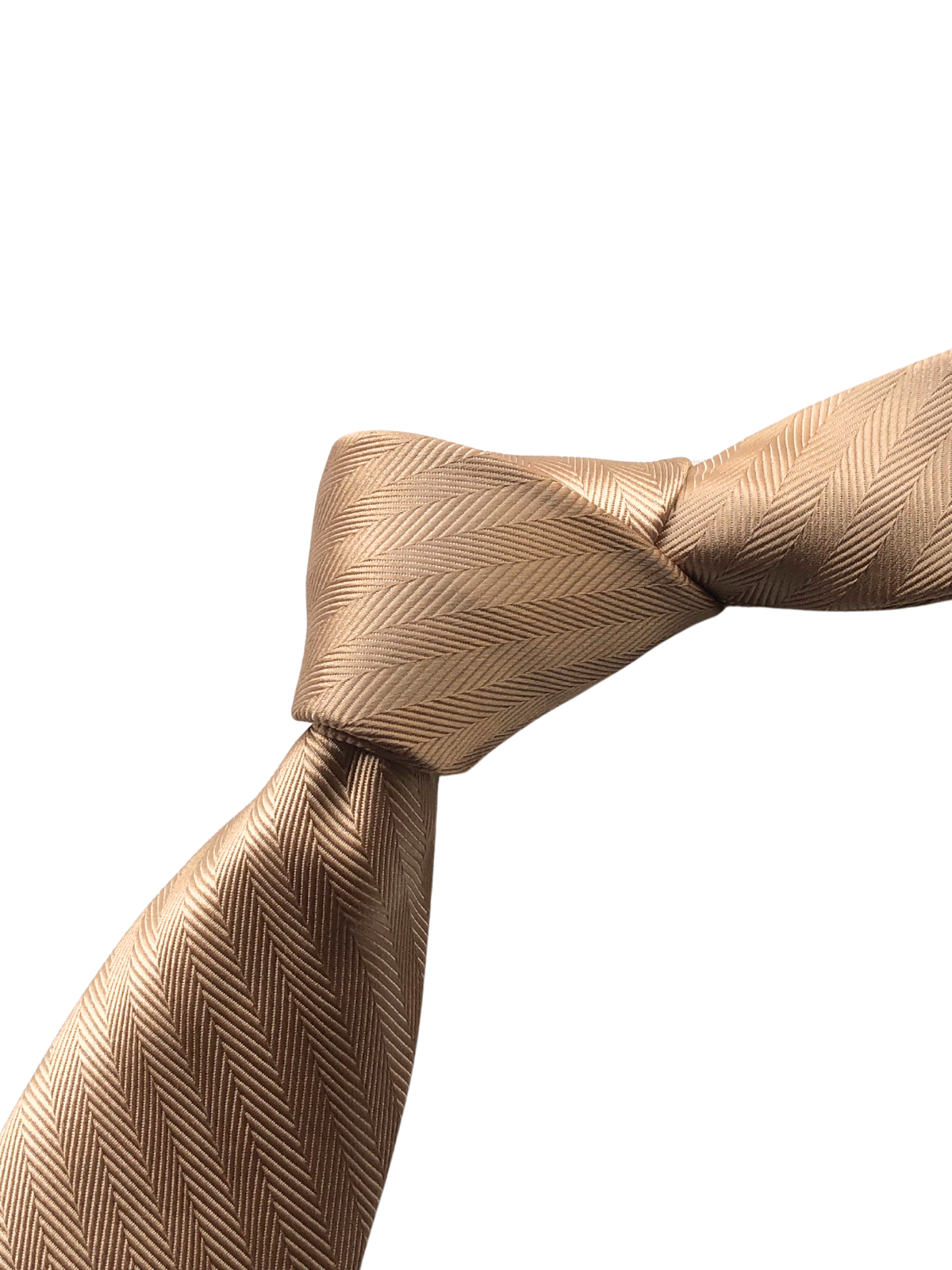 Beige Subtle Stripe Tie