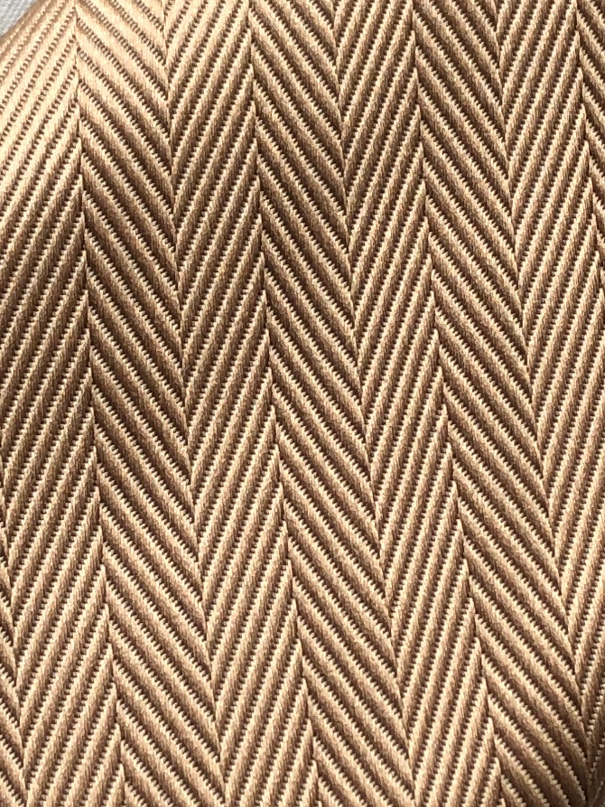 Beige Subtle Stripe Tie