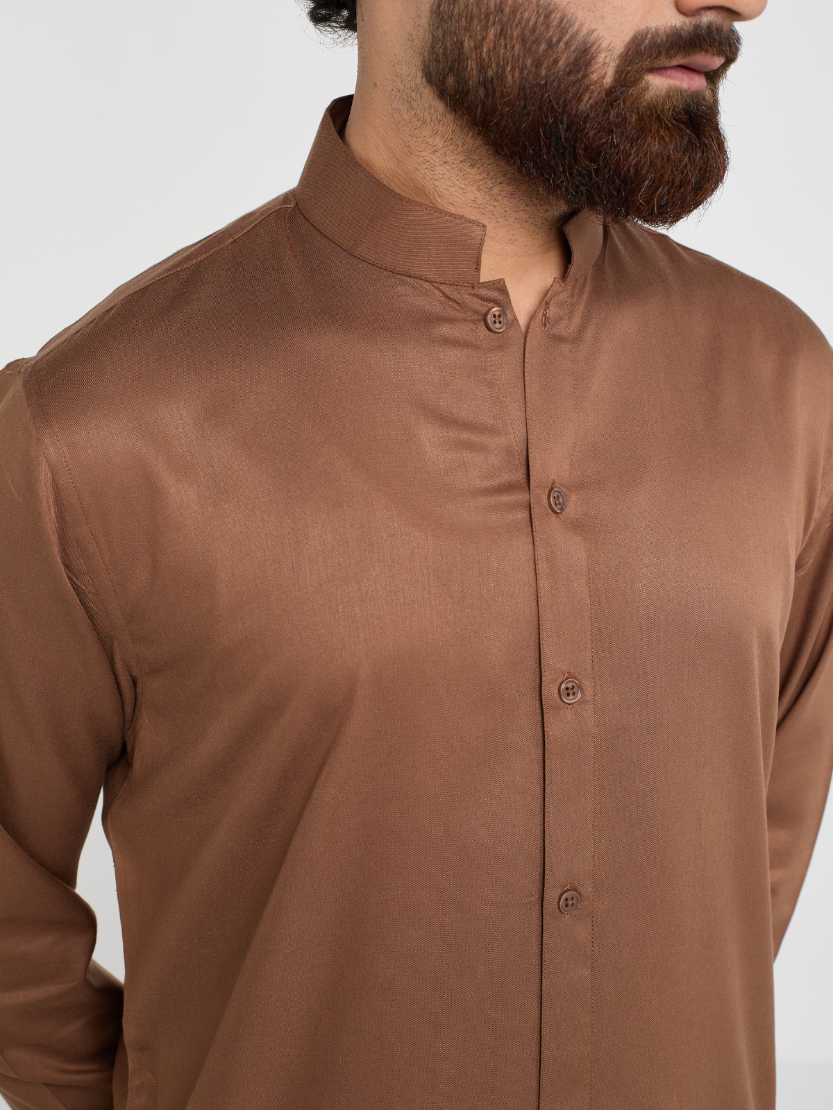 Terracotta Sherwani Cut Kurta