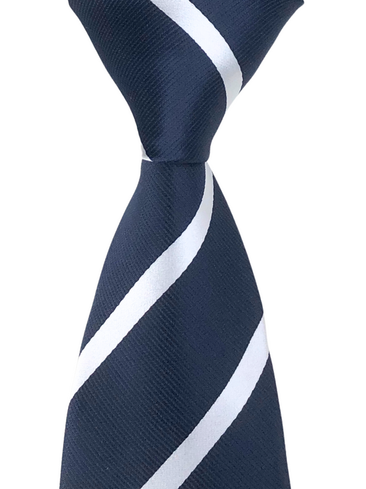 Navy Stripe TIe