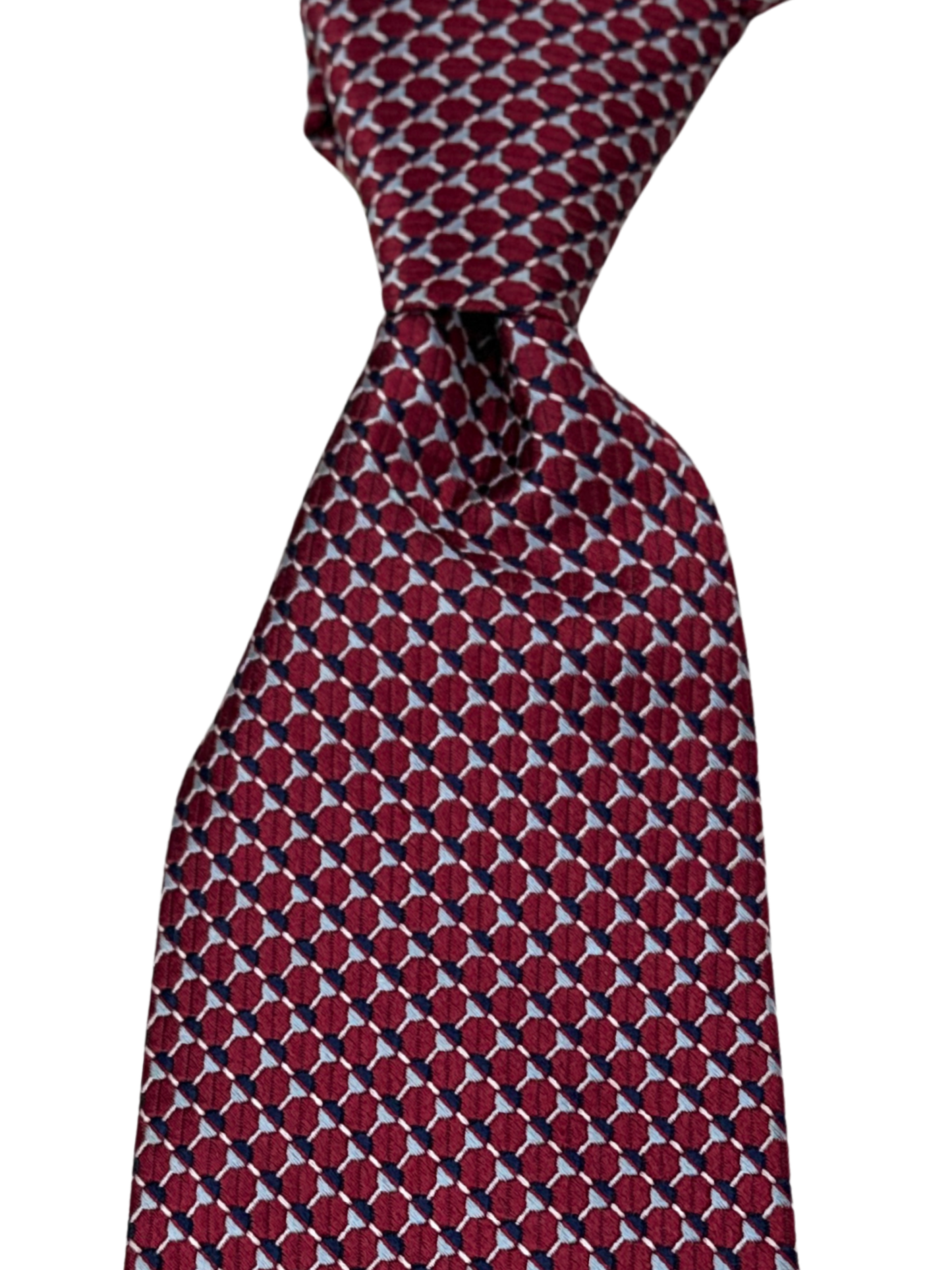Maroon Patterned Tie