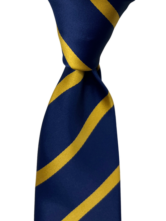 Yellow Repp Tie