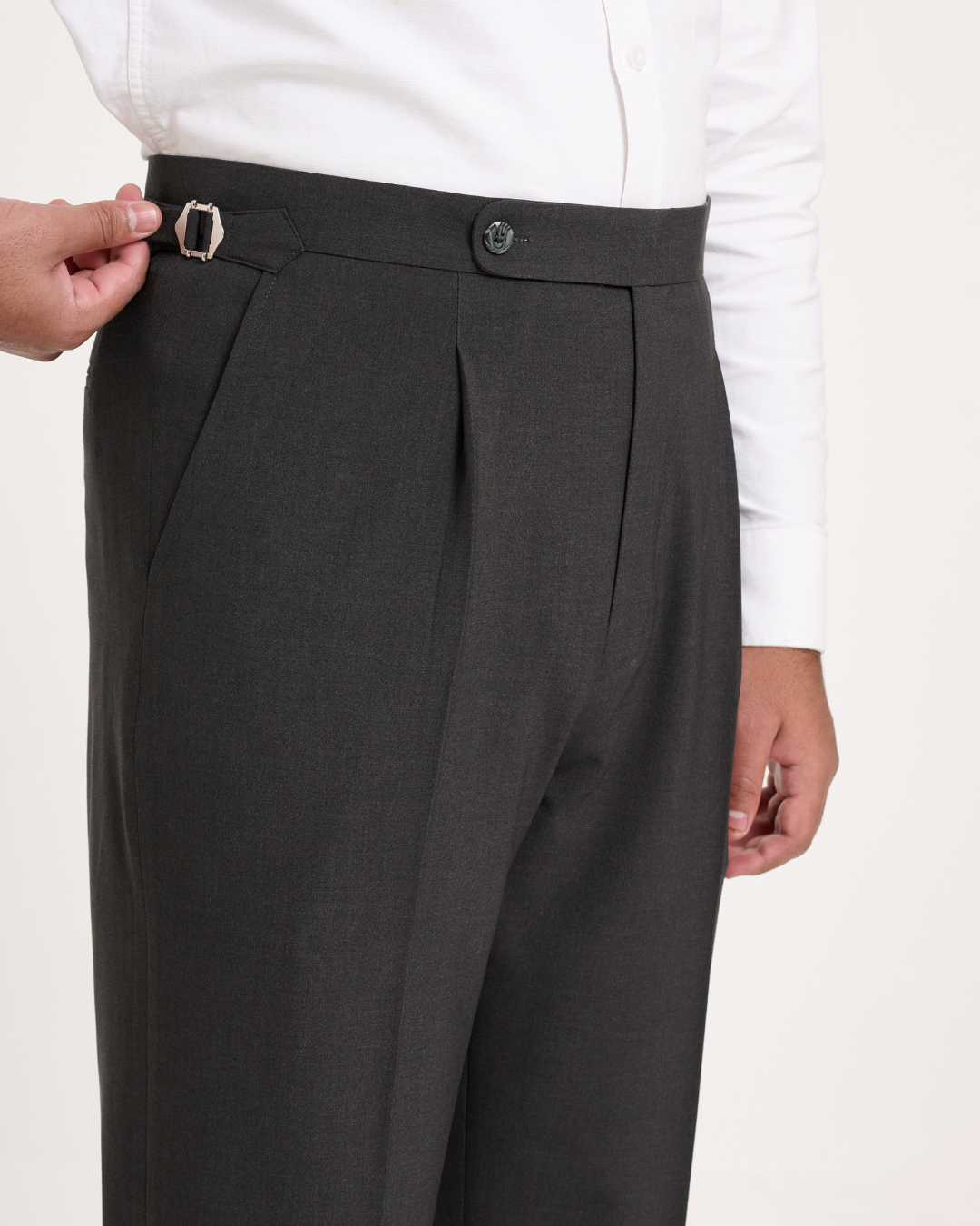 Charcoal Formal Trousers