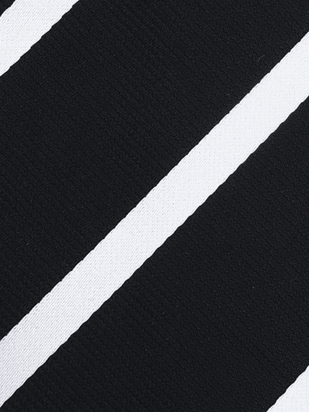 Black Stripe Tie