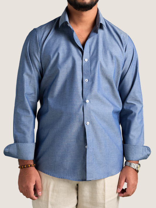 Chambray Casual Shirt