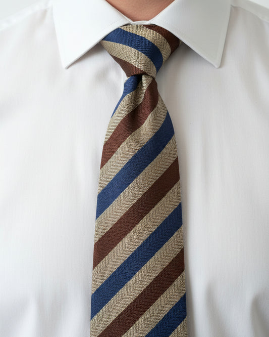 Heritage Stripe Silk Tie
