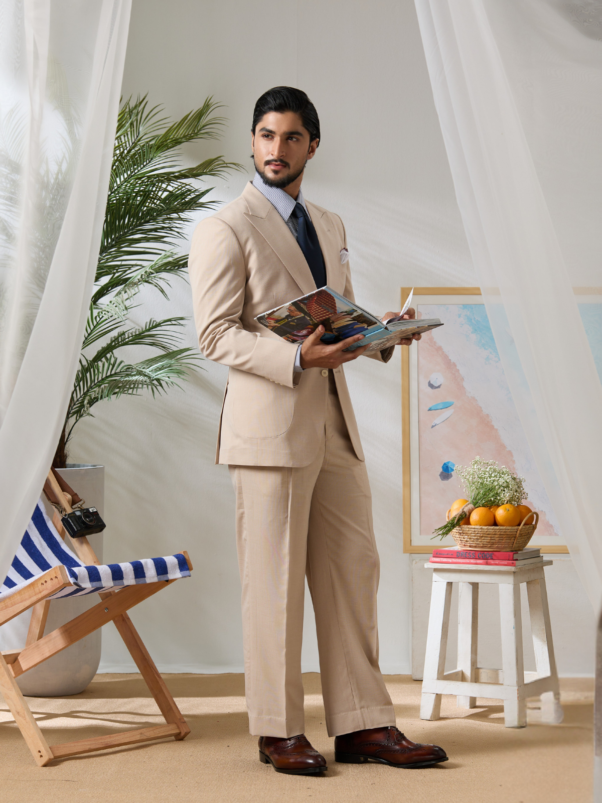 Cream Blazer