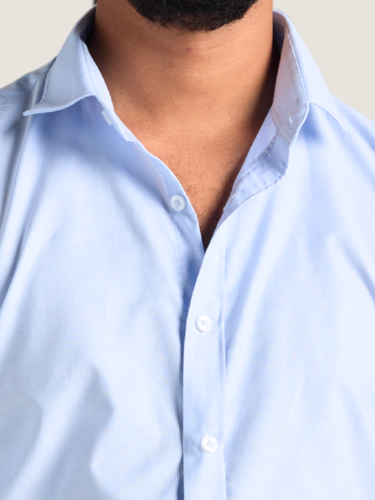Powder Blue Casual Shirt