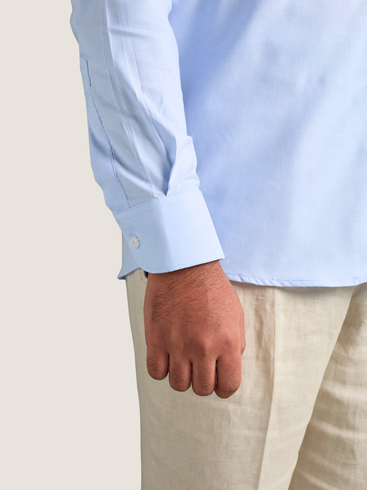 Powder Blue Casual Shirt