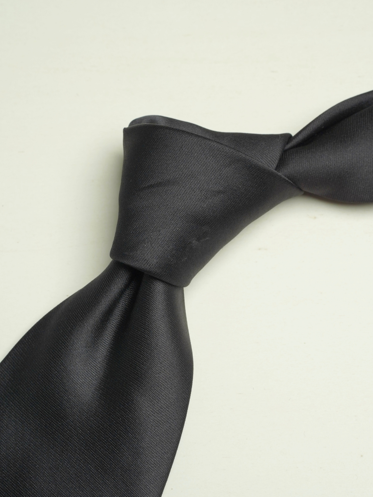 Black Silk Tie