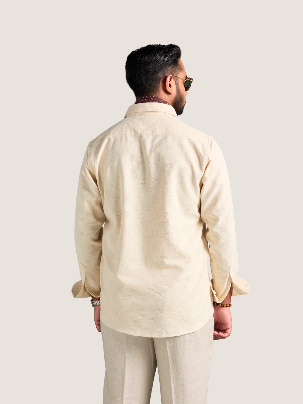 Beige Casual Shirt