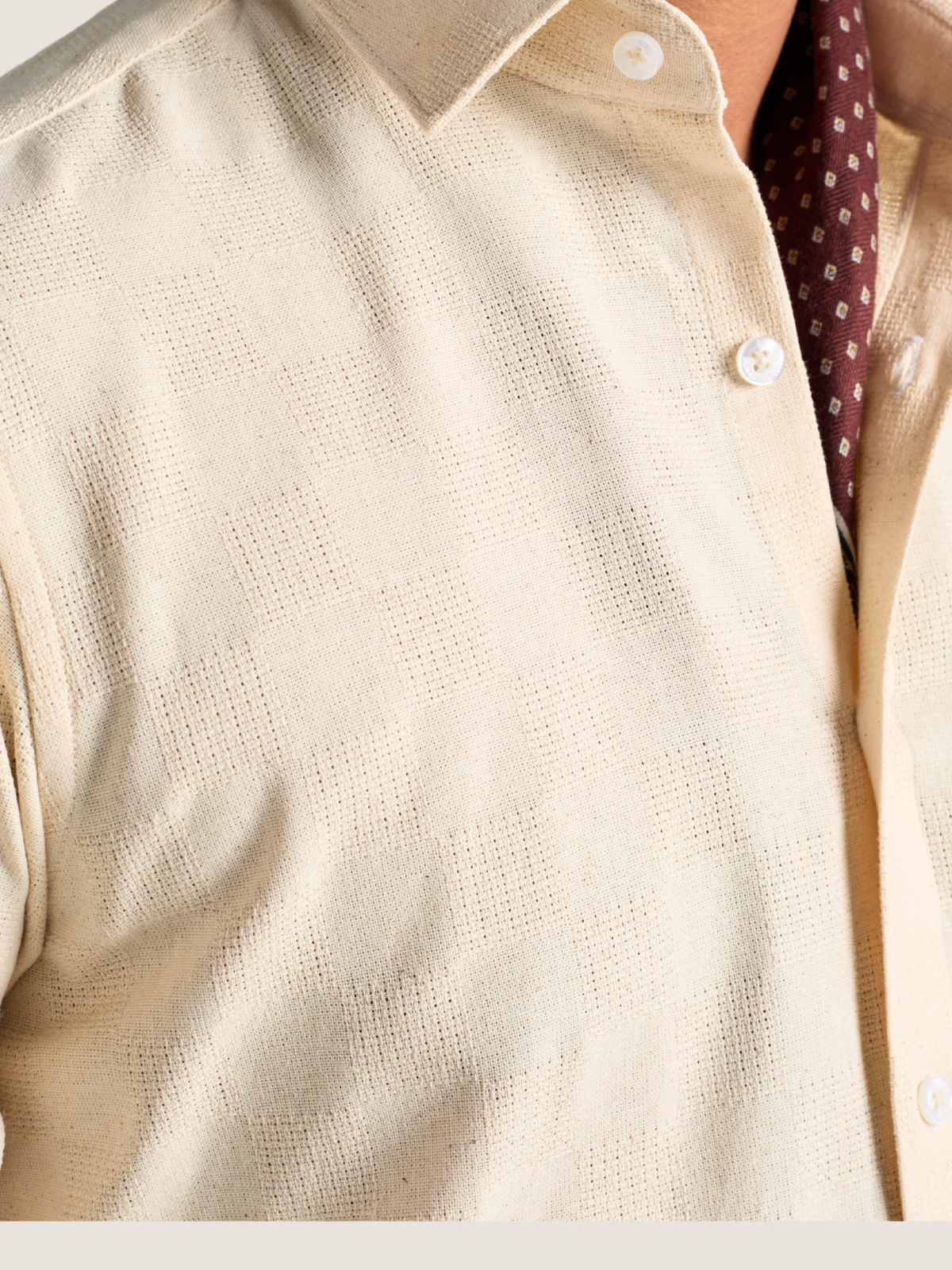 Beige Casual Shirt
