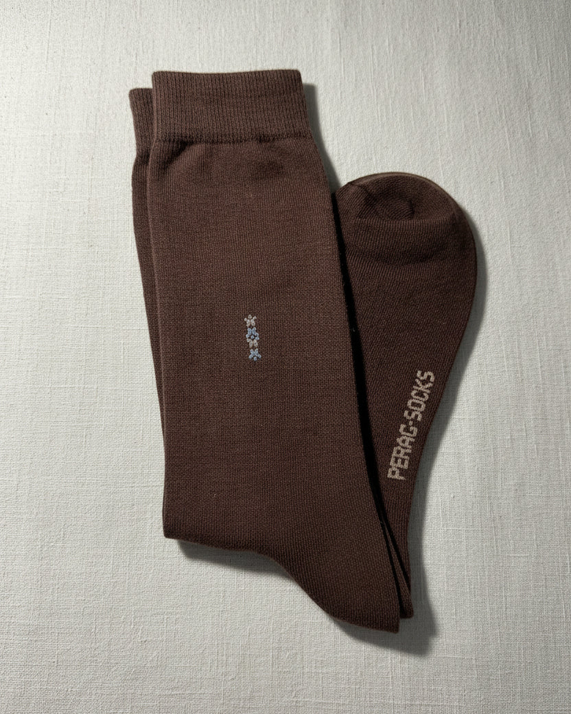 Chestnut Essential Dress Socks