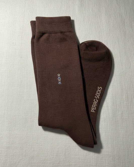 Chestnut Essential Dress Socks