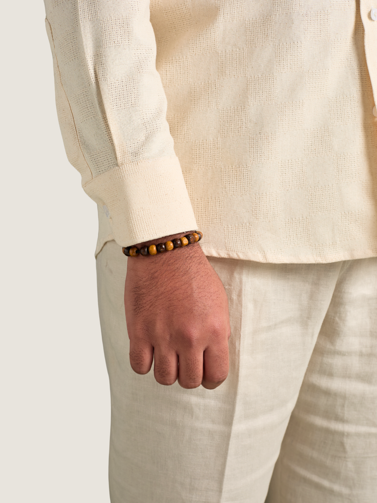 Beige Casual Shirt
