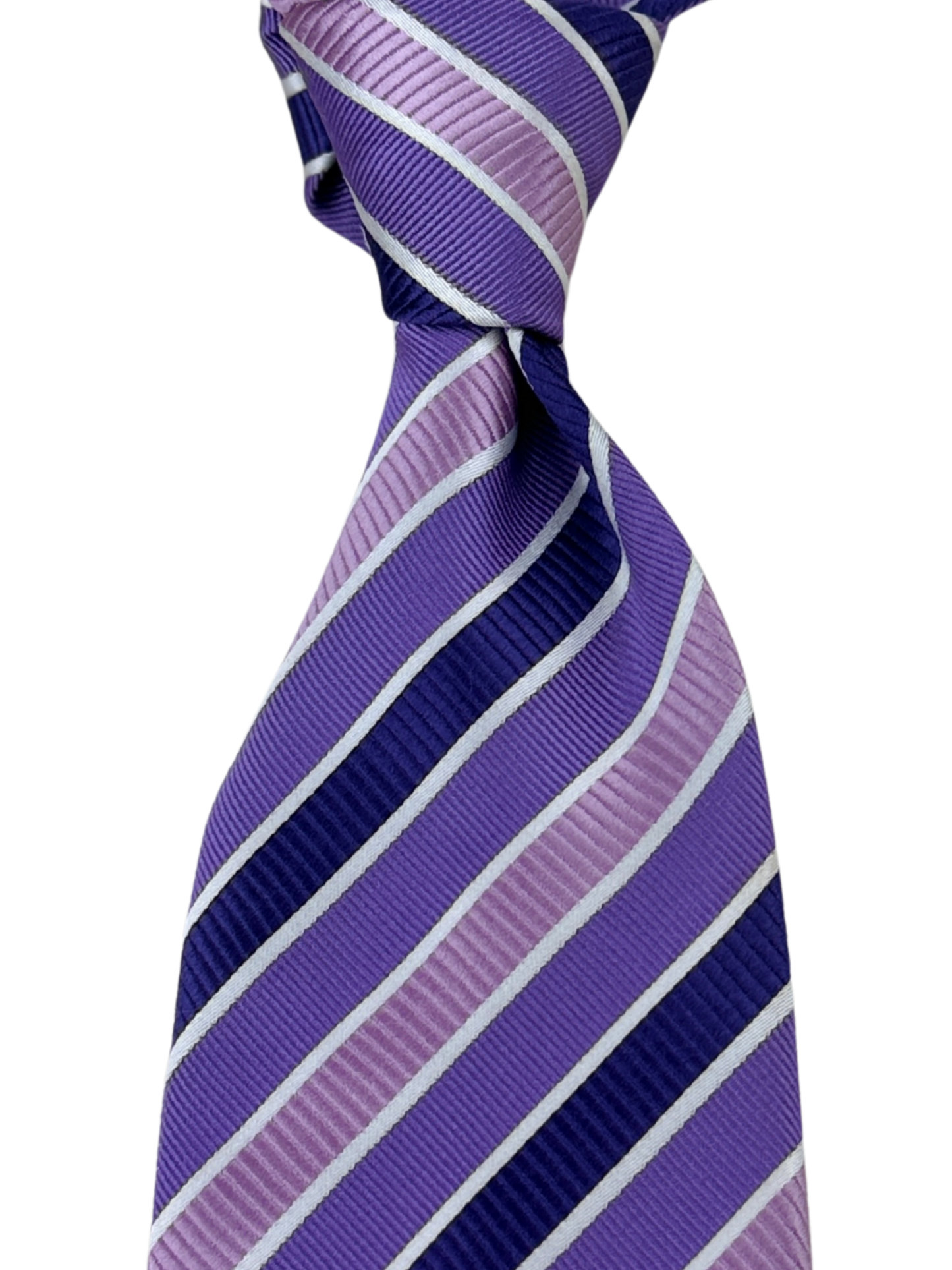 Purple Stripe Tie