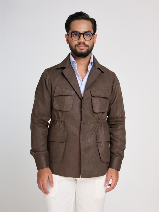 Tobacco Brown Jungle Jacket