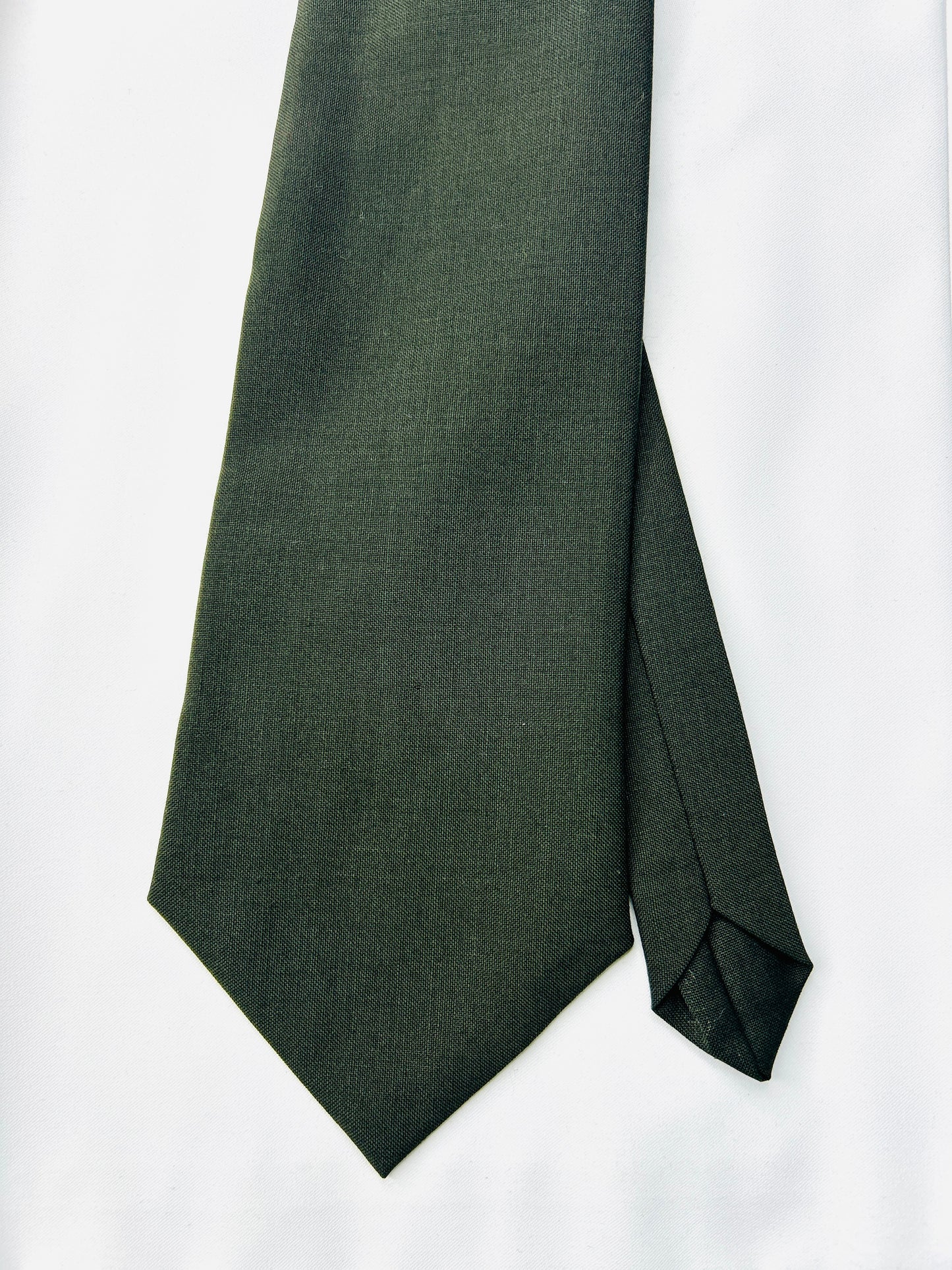 bottle green tie
