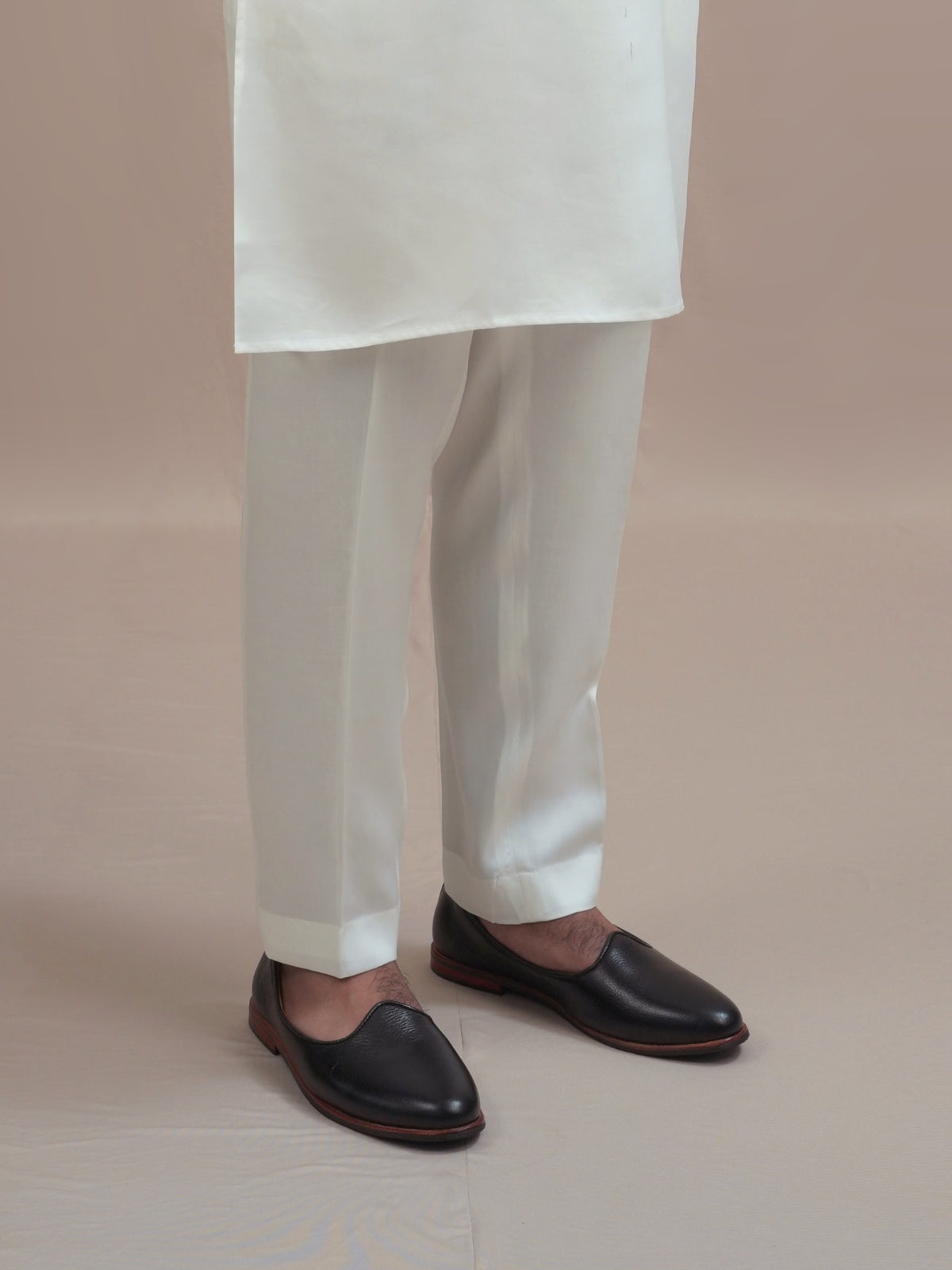 White Kabli & Pant Set