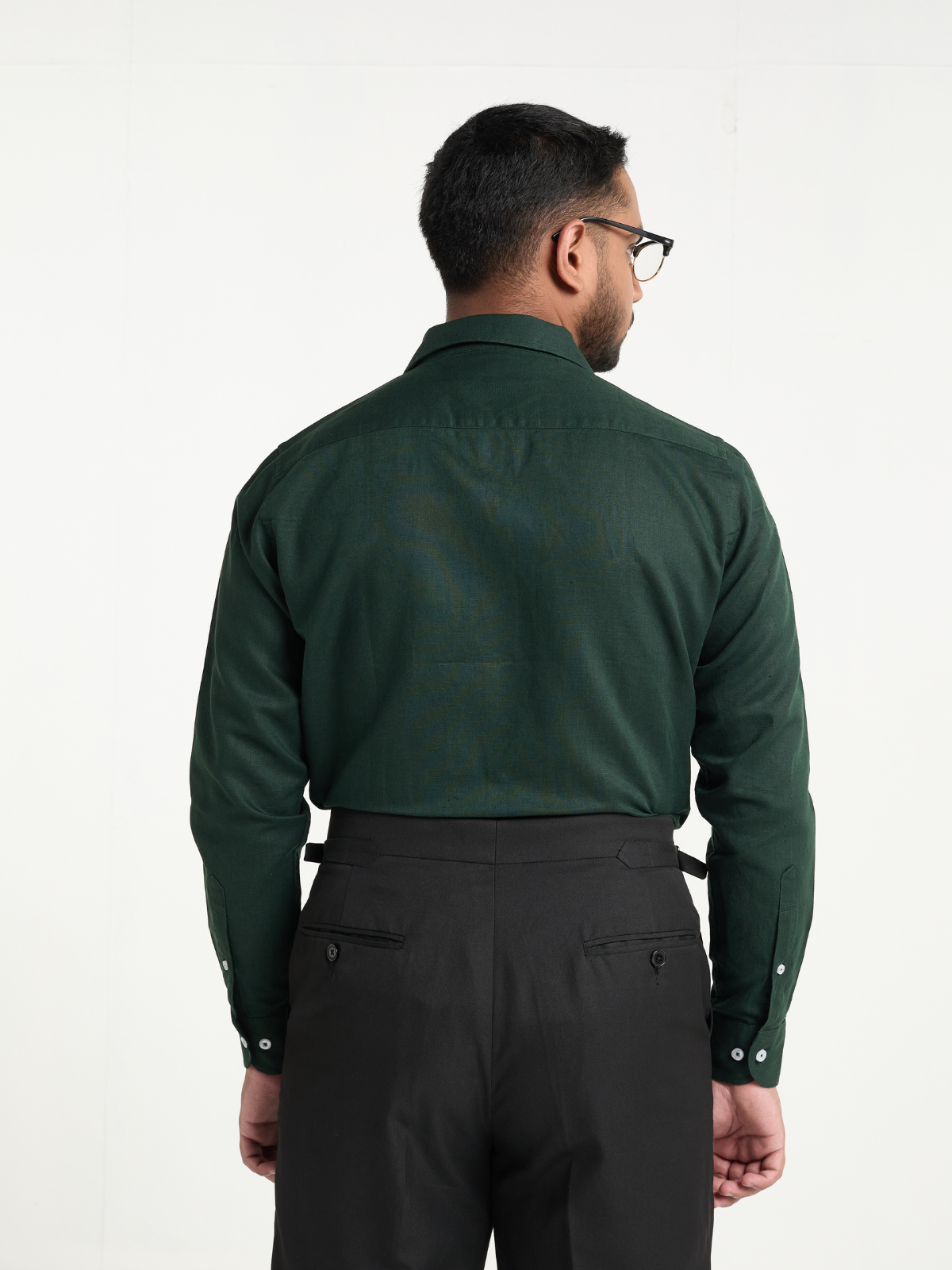 Bottle Green Cuban Shirt