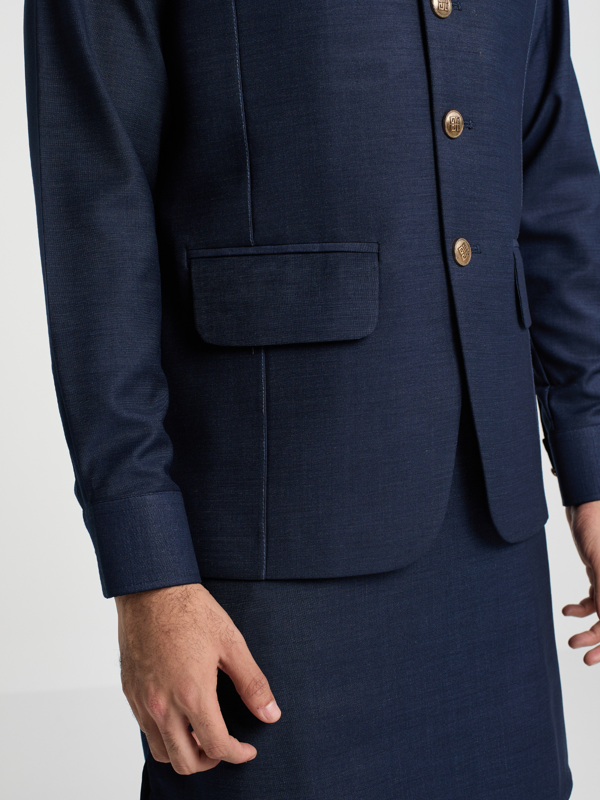 Navy Coaty