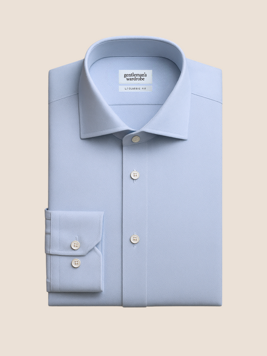 Powder Blue Formal Shirt