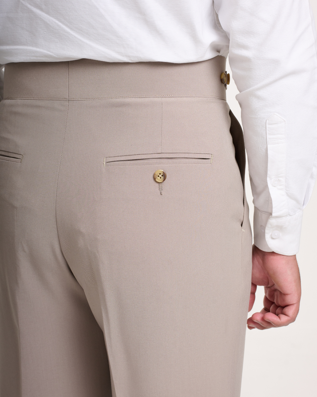 Taupe Formal Trouser