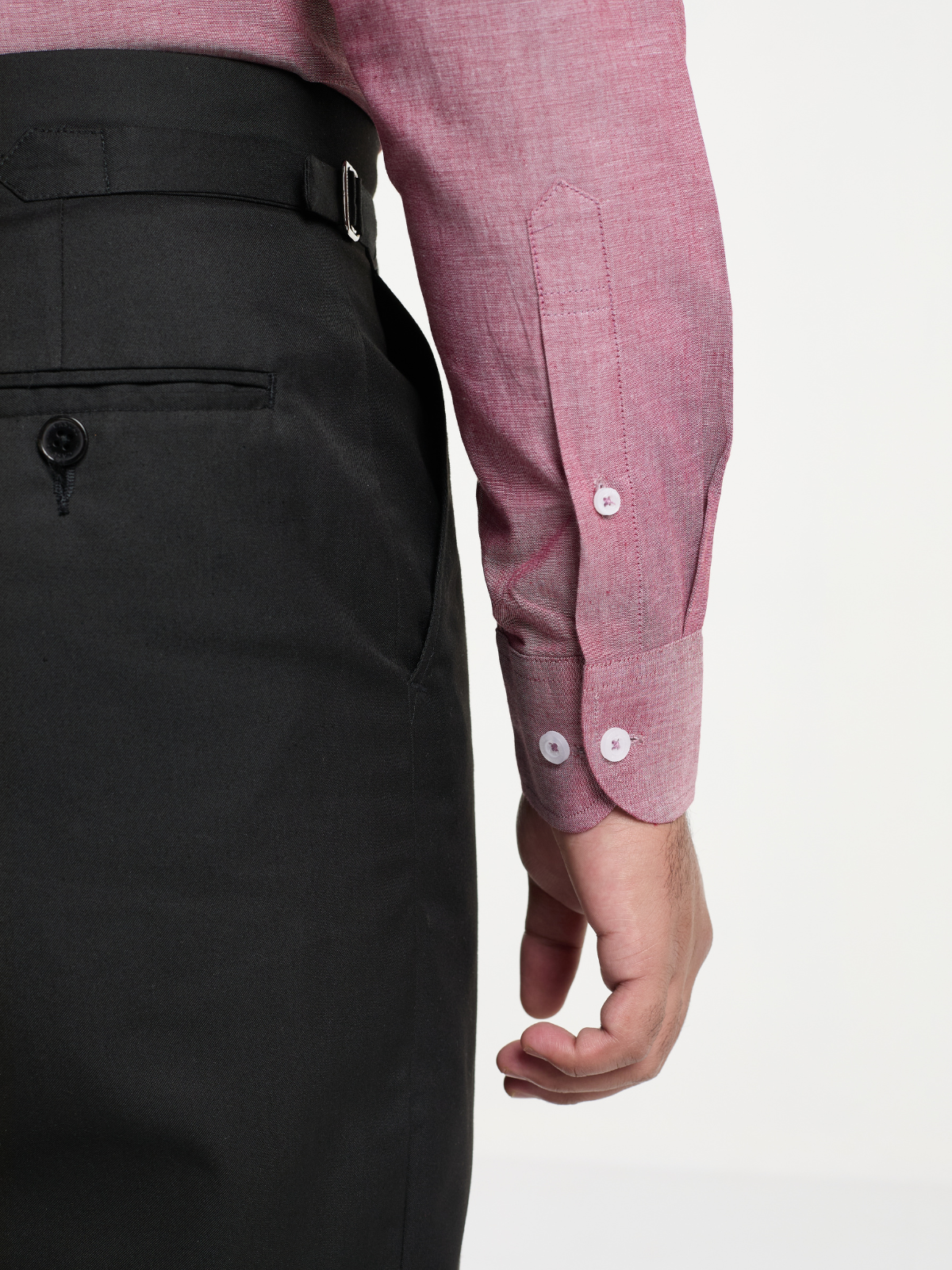 Matt Pink Button Down Formal Shirt