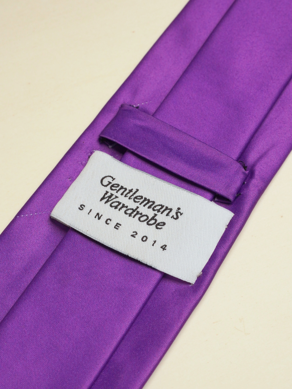 Purple Silk Tie