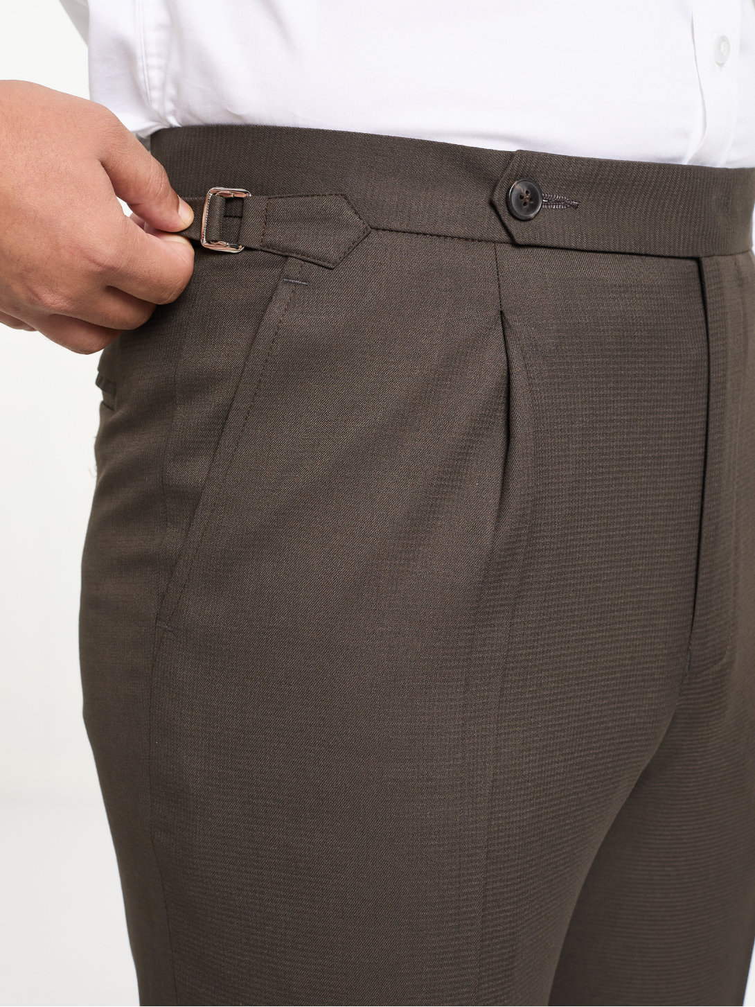 Mocha Formal Trouser