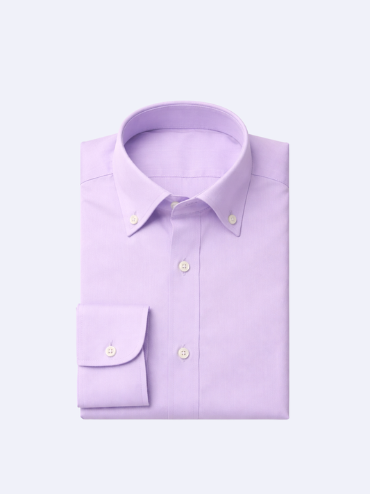Lavendar Button Down Formal Shirt