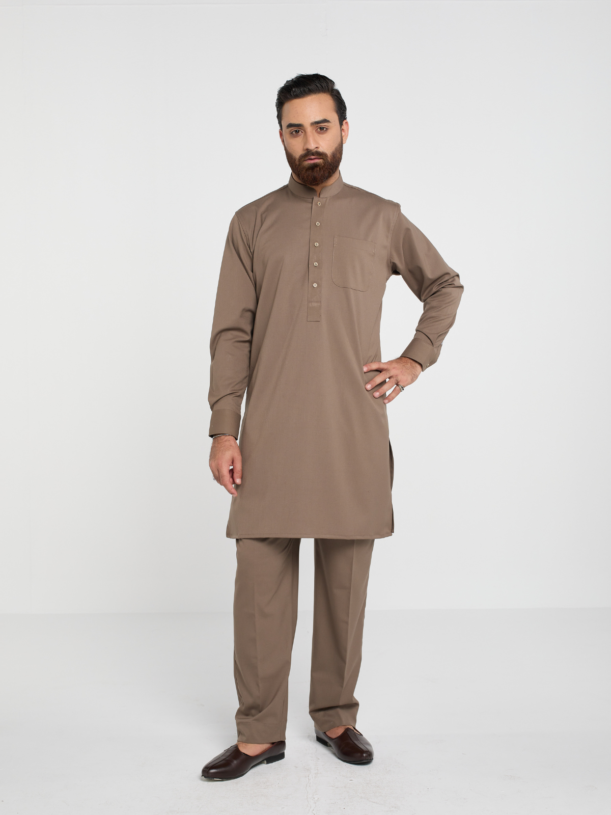 Chestnut Co-ord Kabli Set