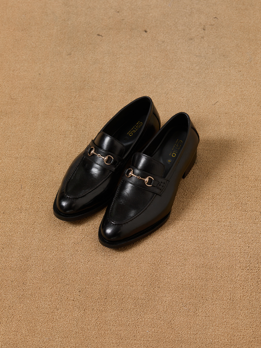 Heritage Horsebit Lofer : Black