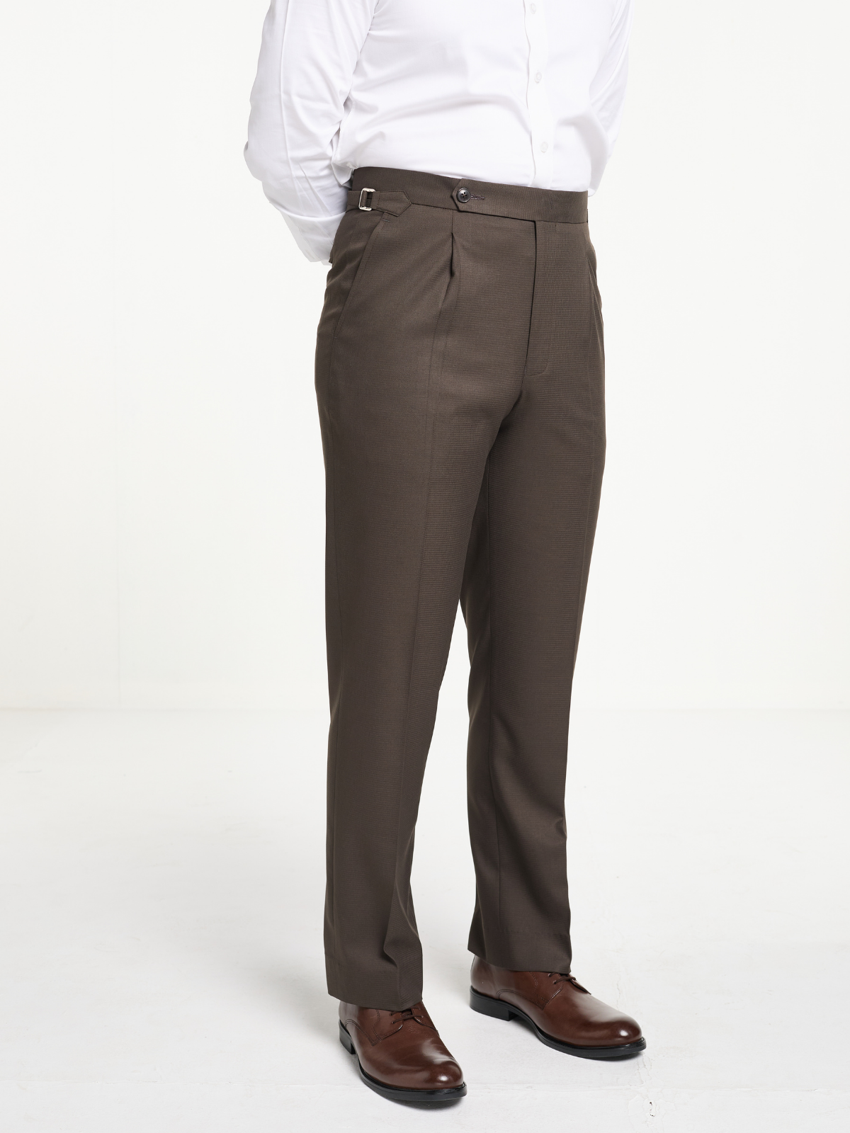 Mocha Formal Trouser