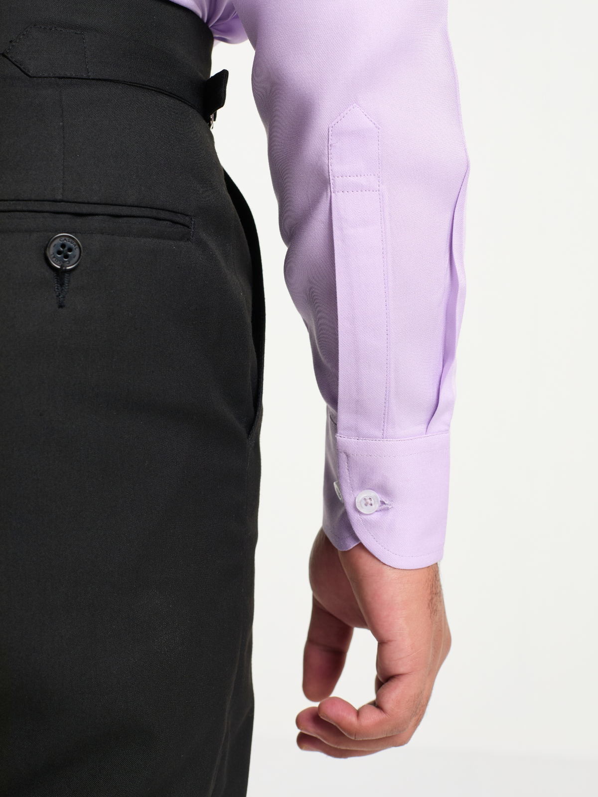 Lavendar Button Down Formal Shirt