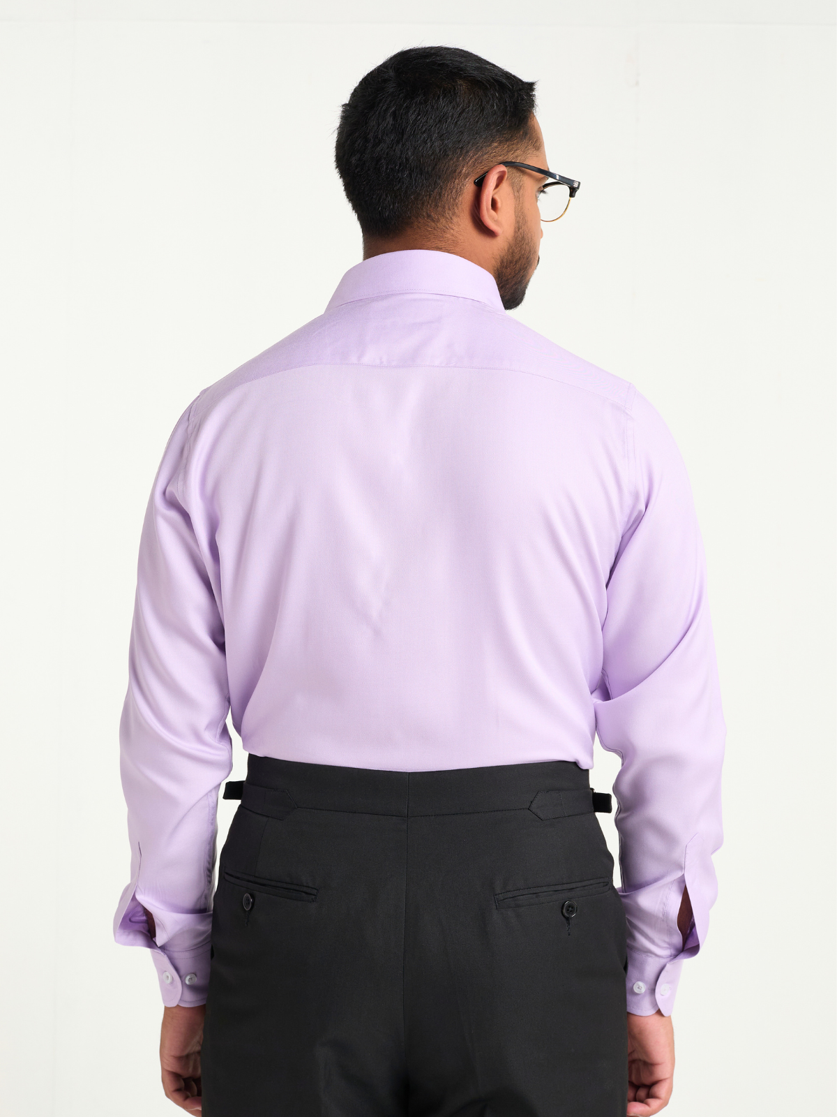 Lavendar Button Down Formal Shirt