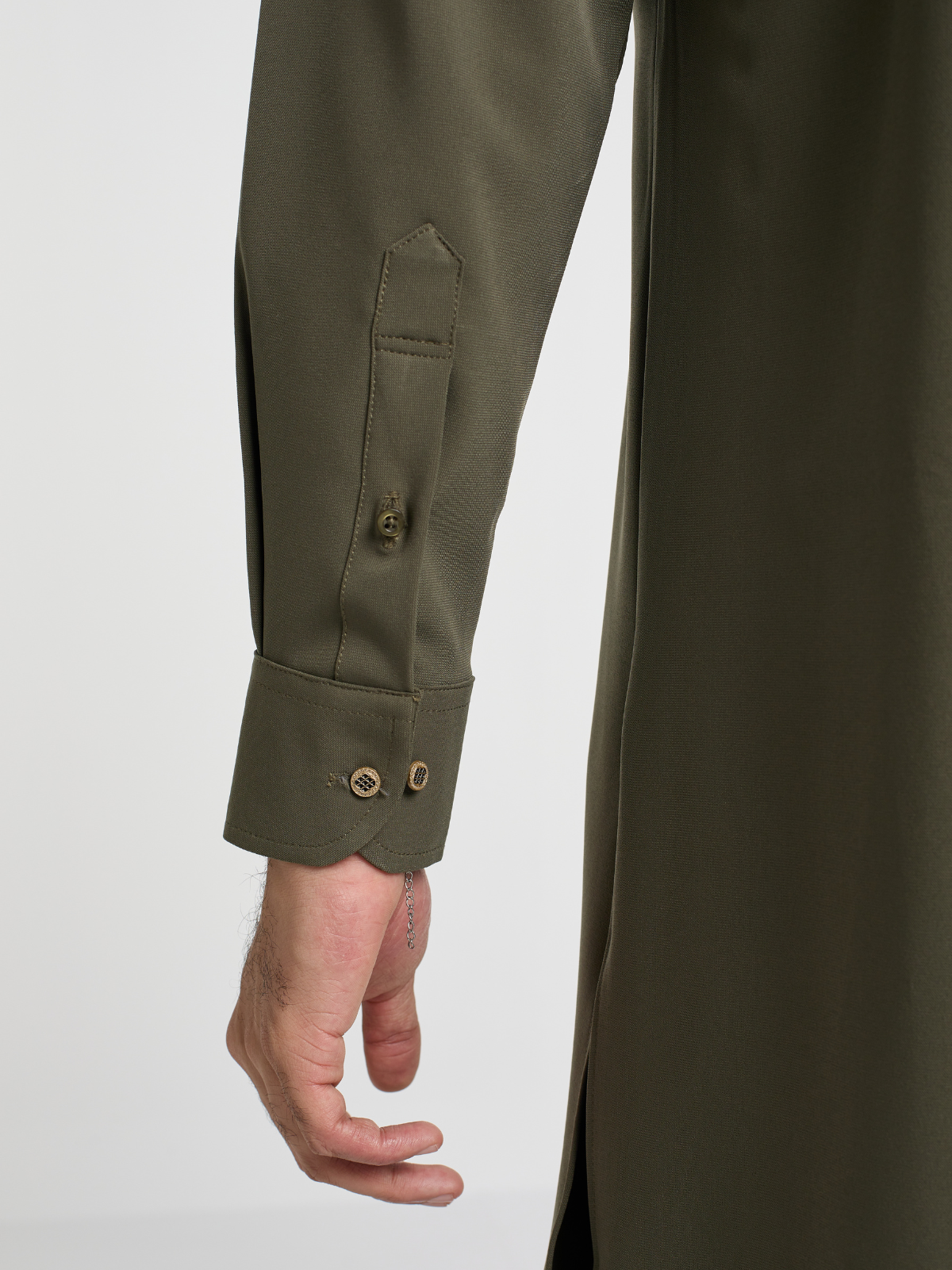 Olive Co-ord Kabli Set