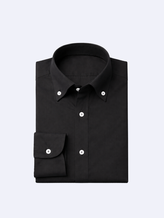 Black Button Down Formal Shirt