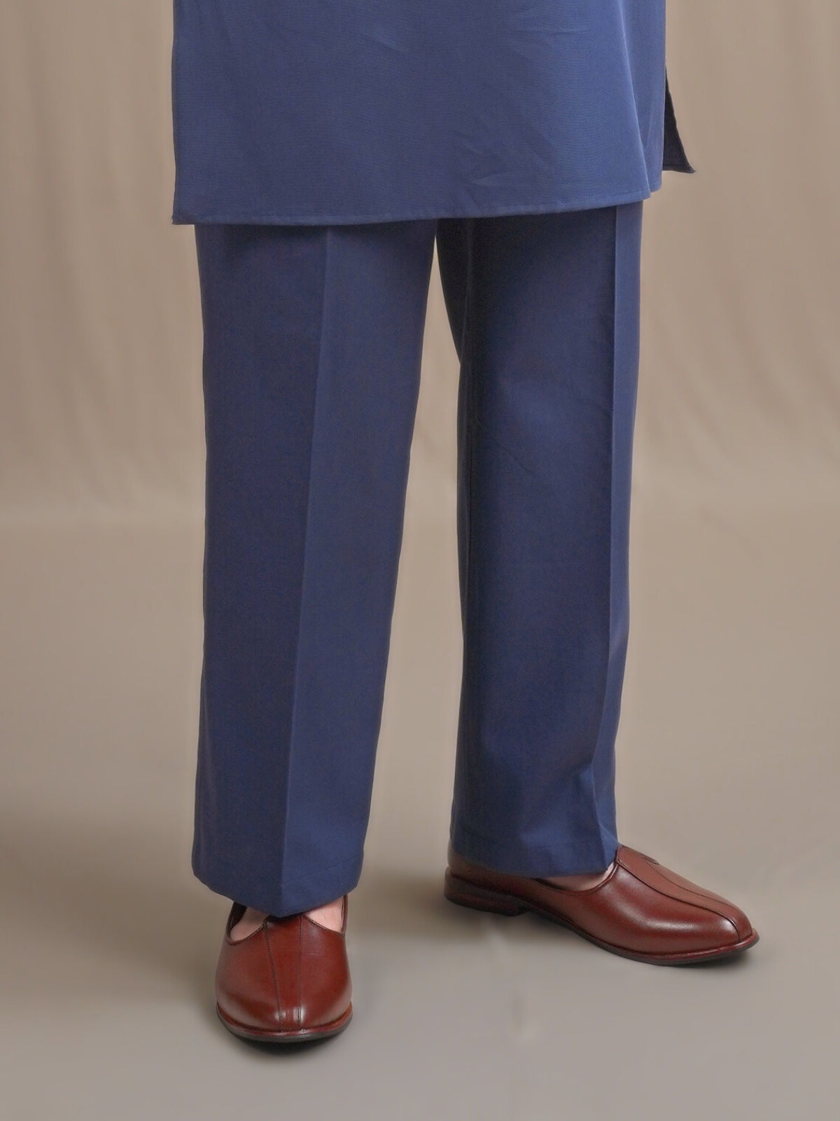 Navy Cuban Kabli & Pant Set