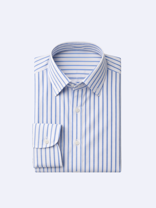 Light Blue Stripe Formal Shirt
