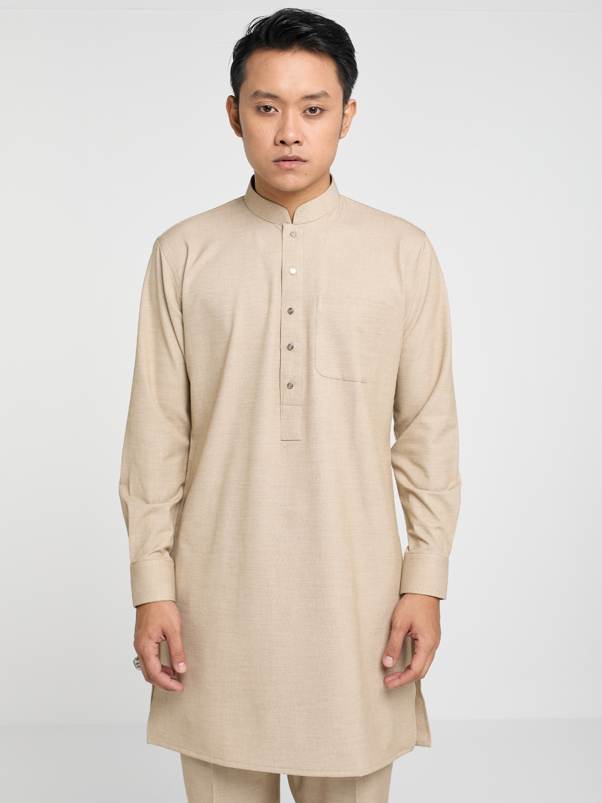 Beige Co-ord Kabli Set