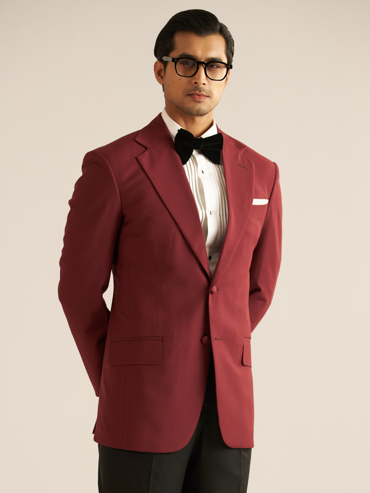 Maroon Dinner Suit