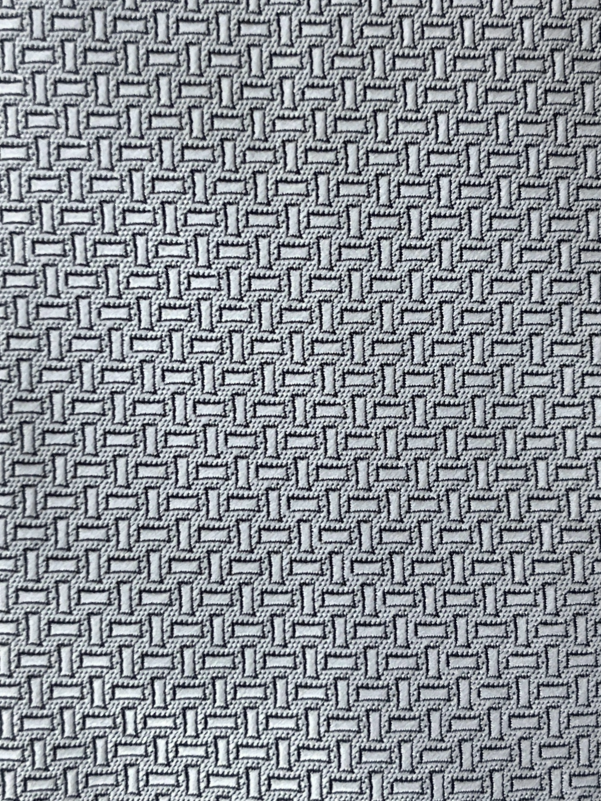 Silver Patterned Tie