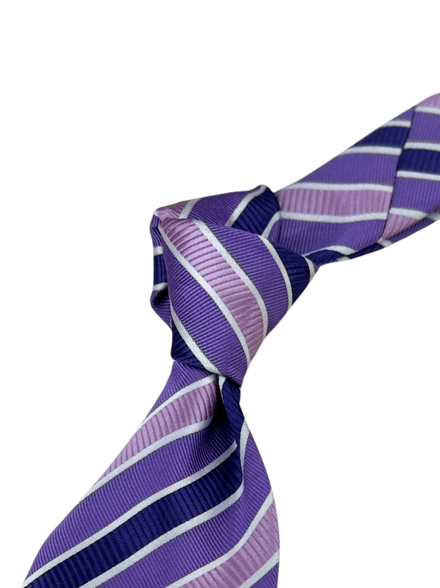 Purple Stripe Tie