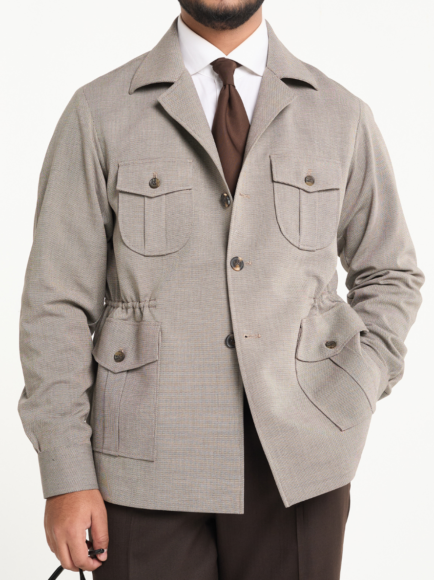 Beige Jungle Jacket